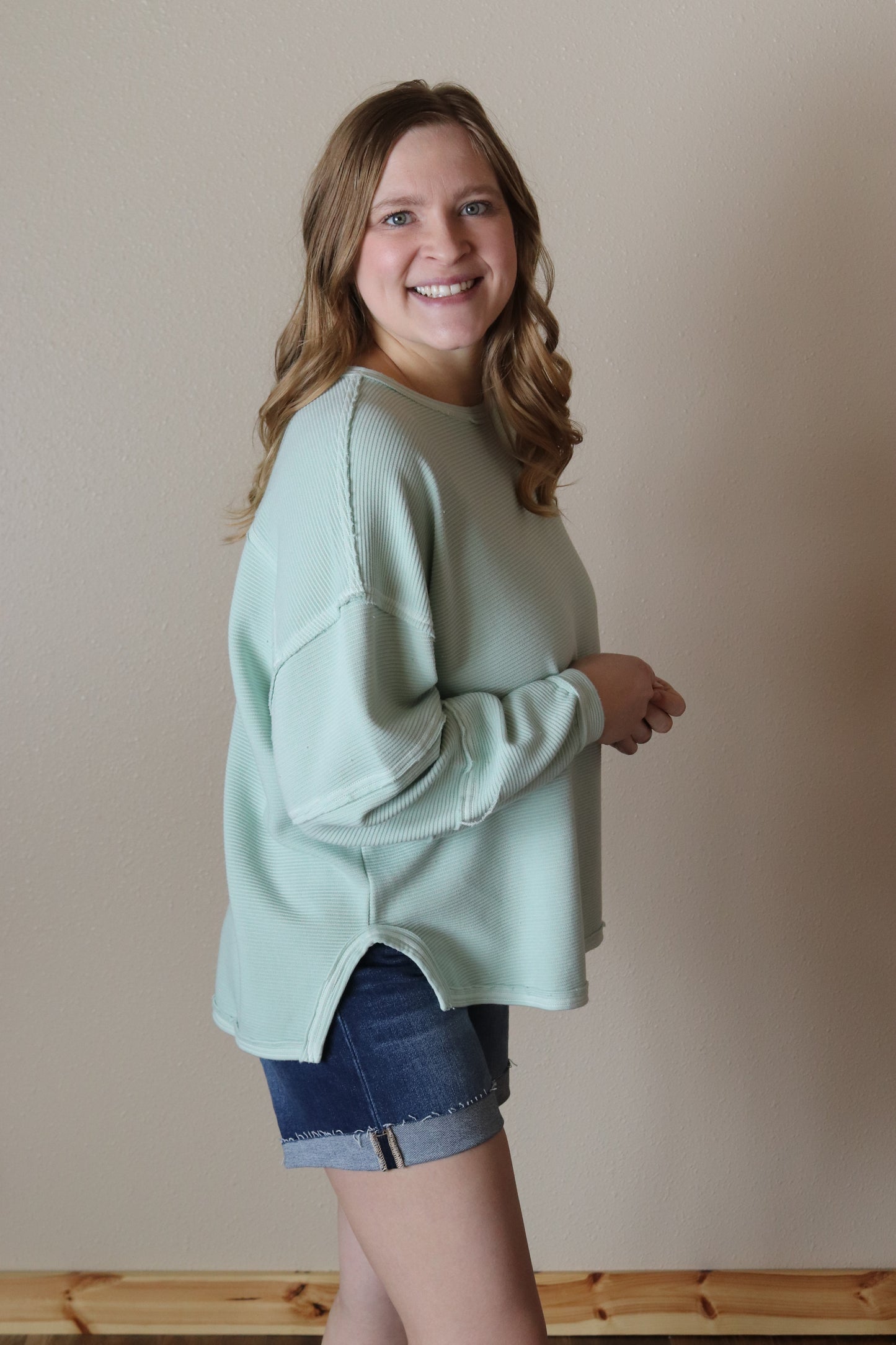 Dusty Mint Long Sleeve