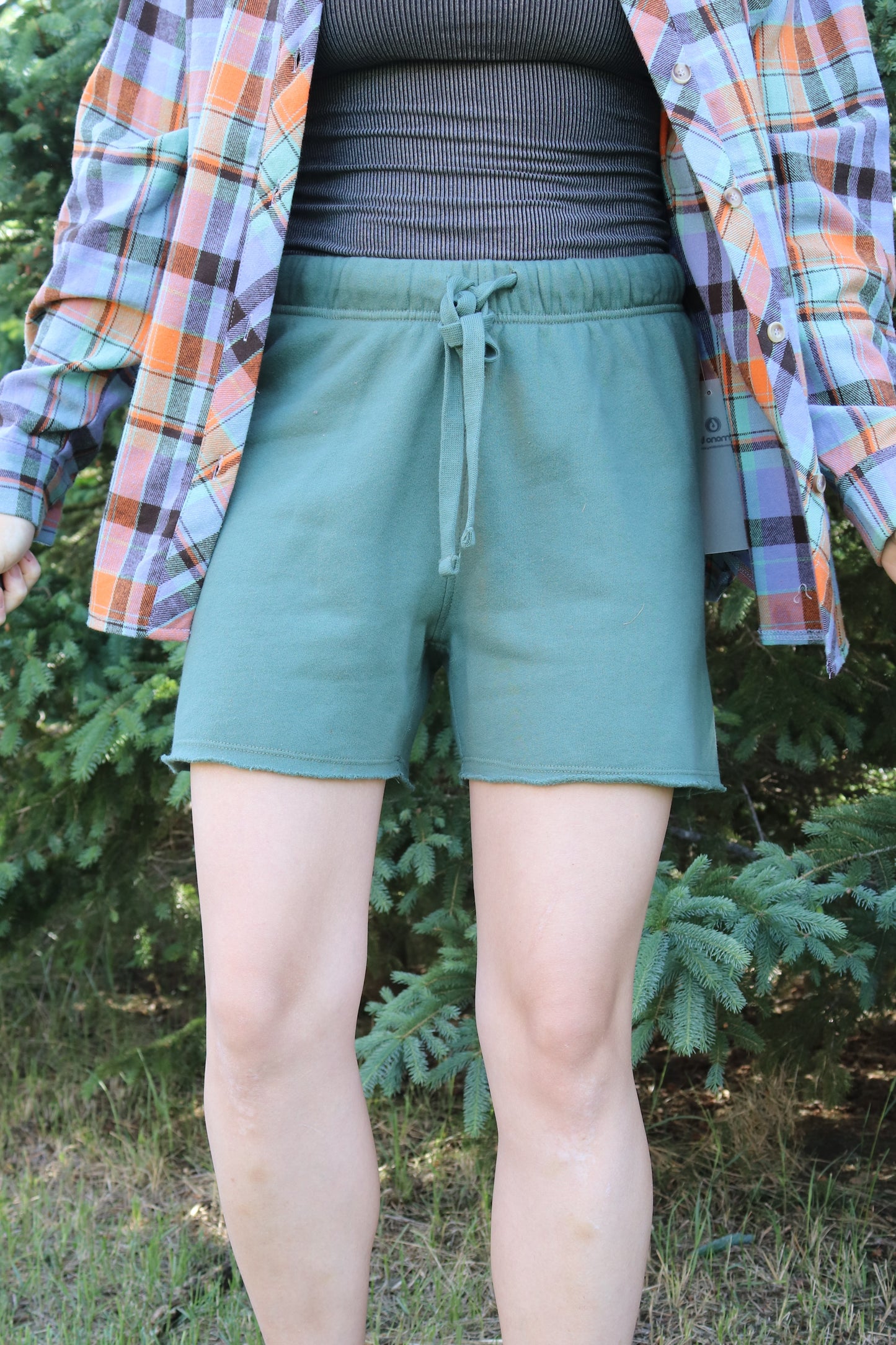 Forest Mid-rise Vintage Edge Shorts