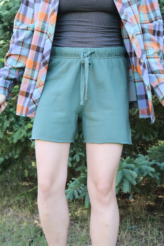 Forest Mid-rise Vintage Edge Shorts