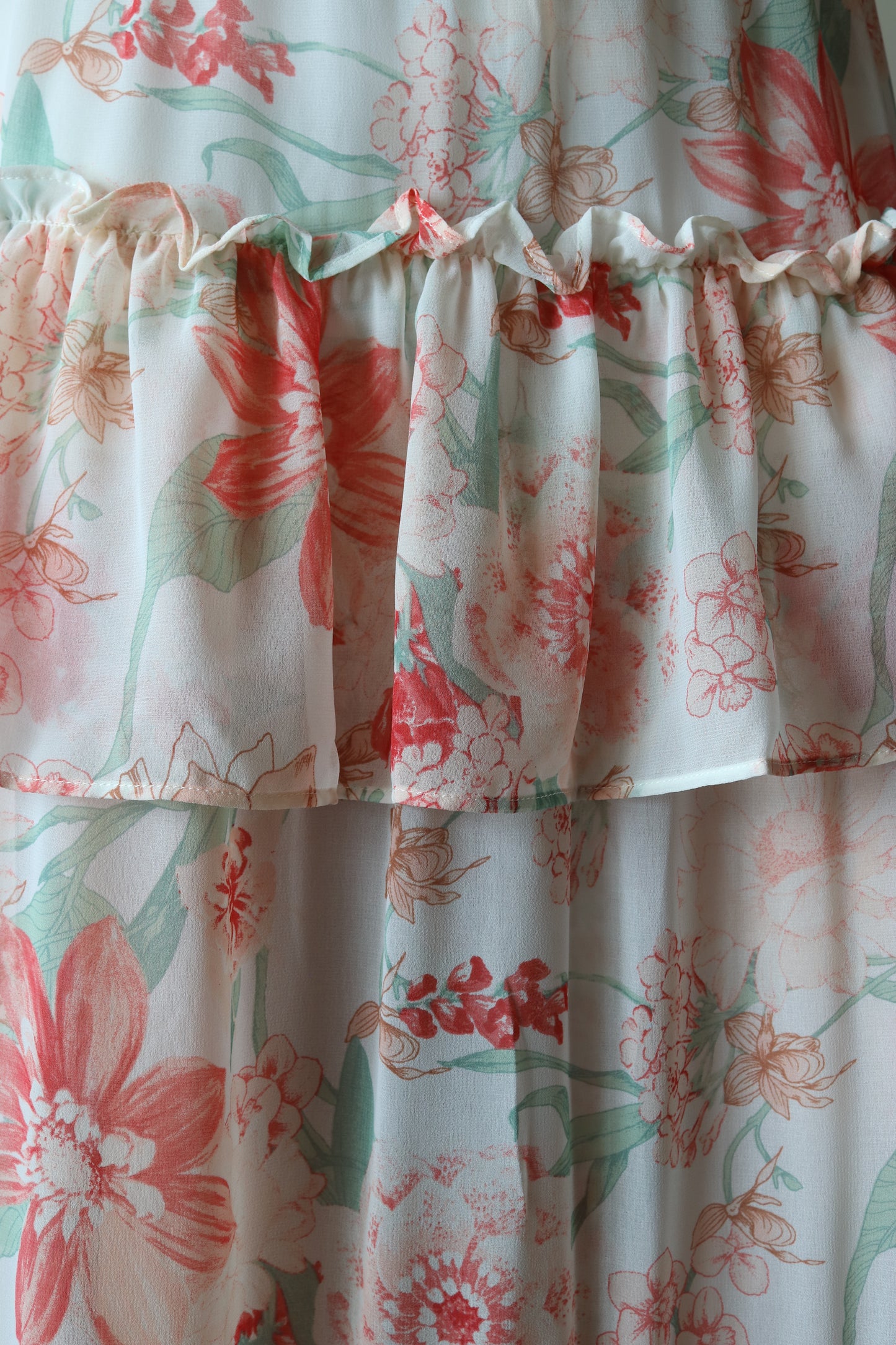 Garden Tiered Maxi Skirt