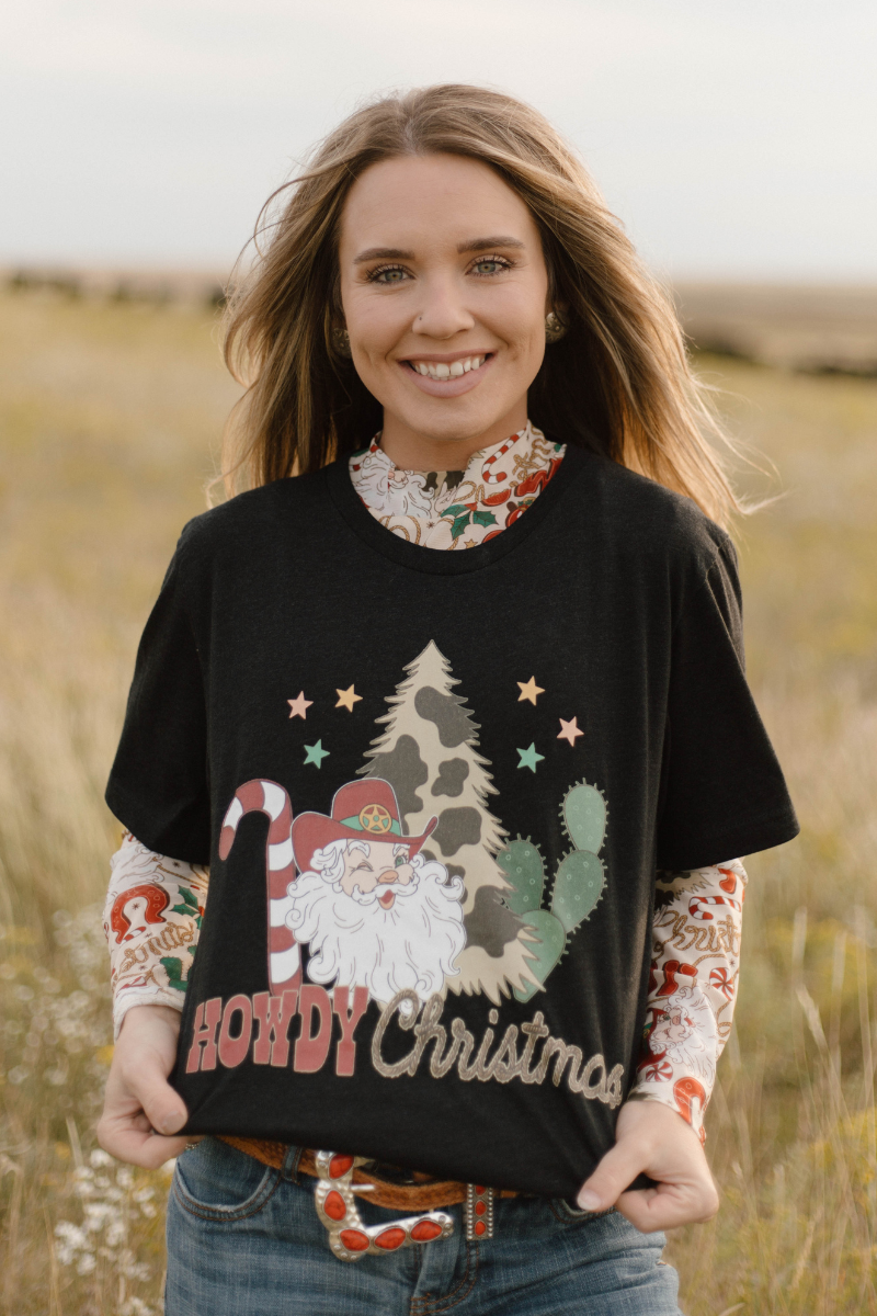 Howdy Santa Tee