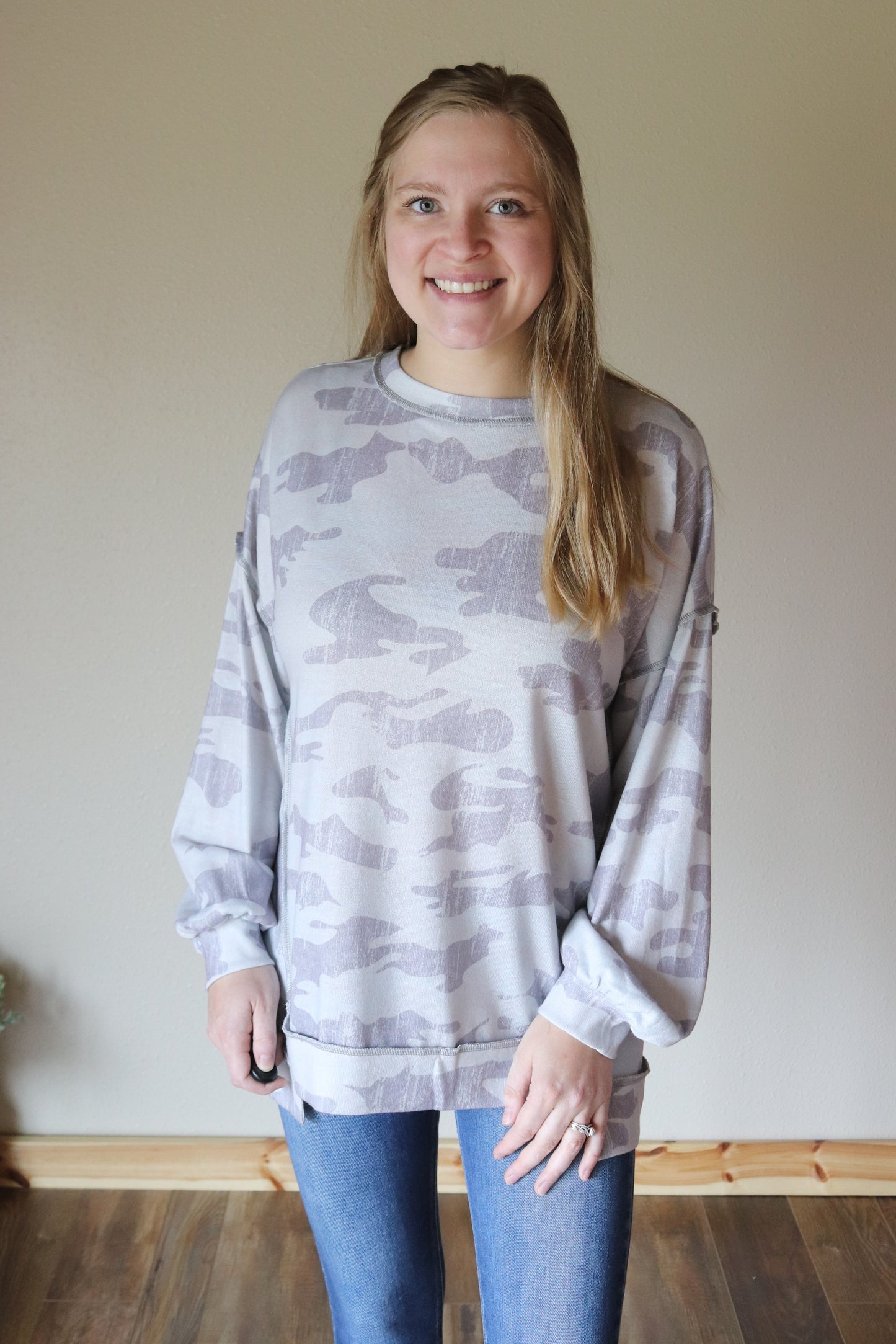 Light Camo Long Sleeve