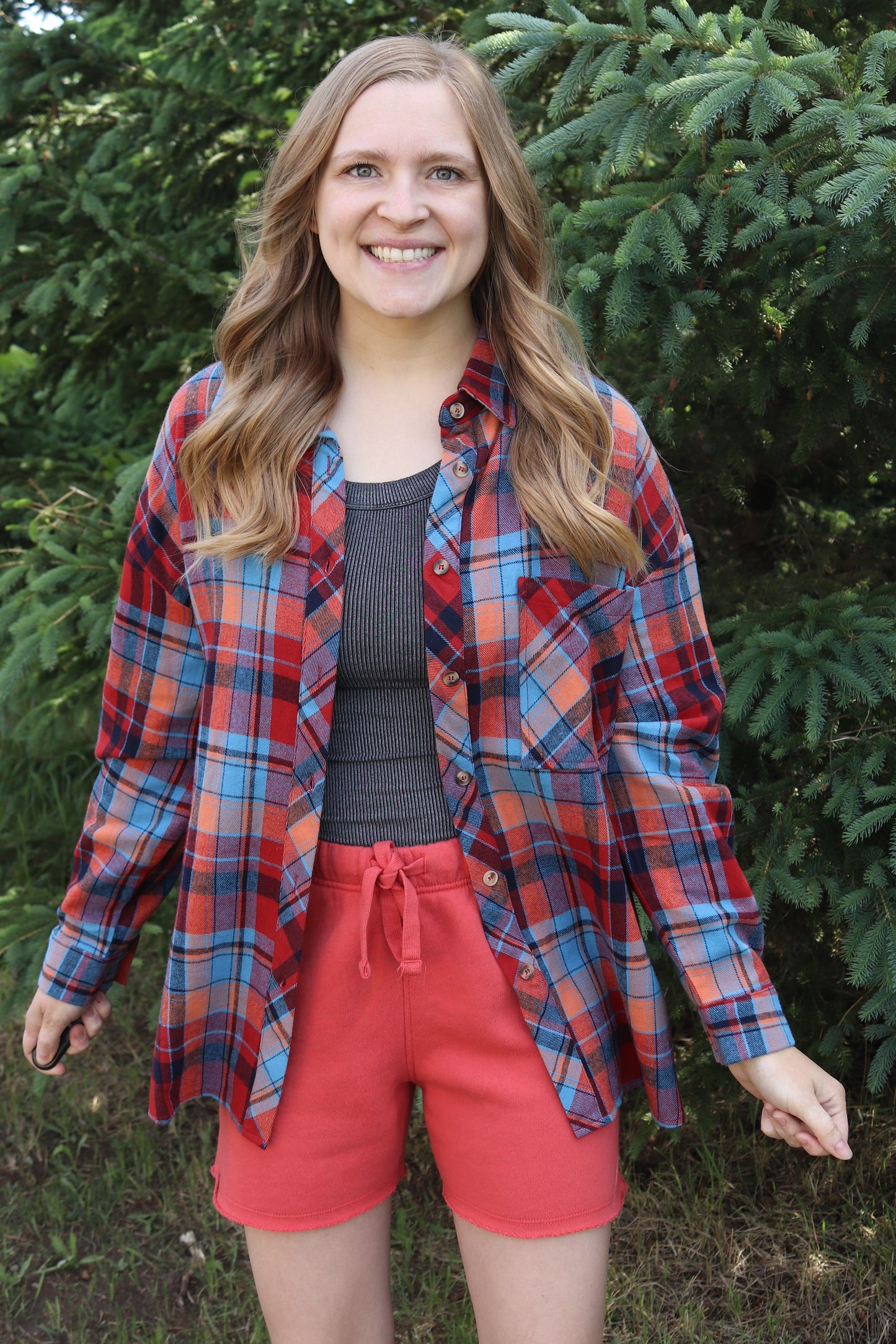 Brick Mid-rise Vintage Edge Shorts