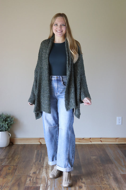 Dark Forest Oversized Cardigan