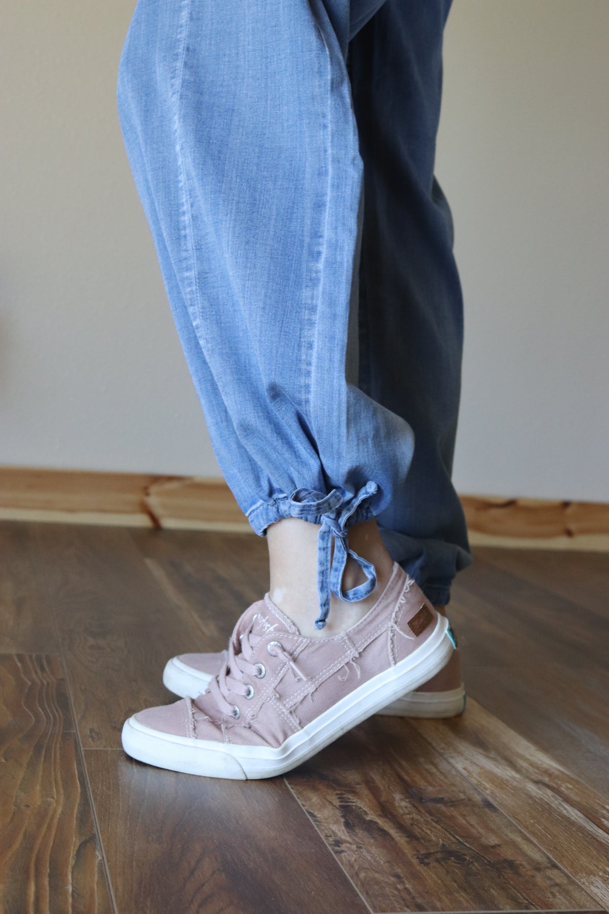 Baggy Lightweight Denim Joggers