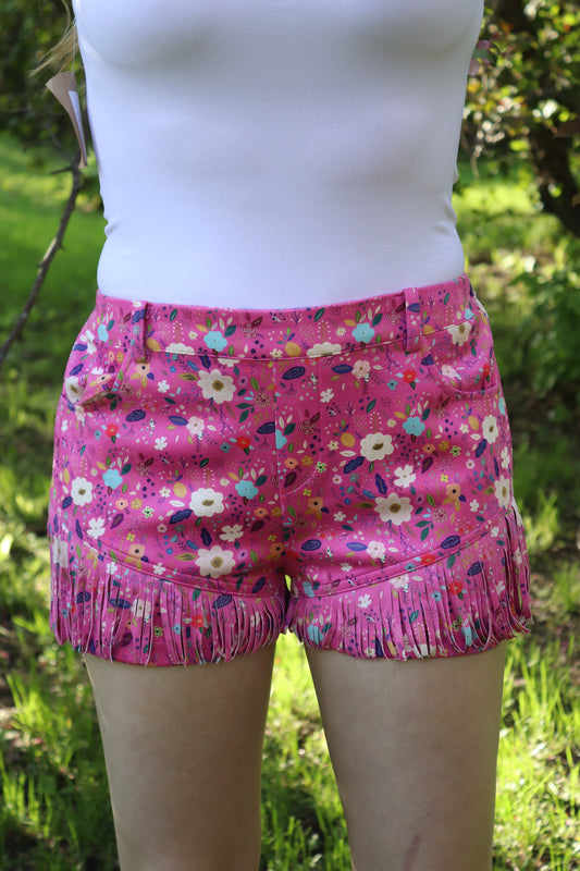Wildflower Fringe Shorts