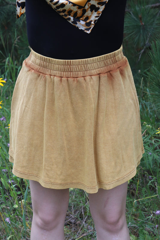 Mustard Skort