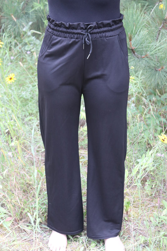 Black Wide Leg Pants