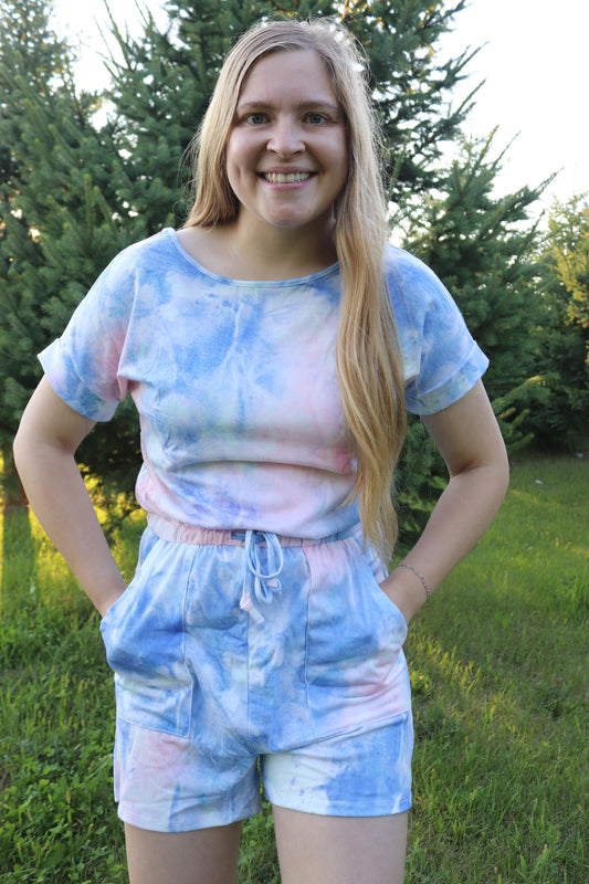 Tie Dye Romper