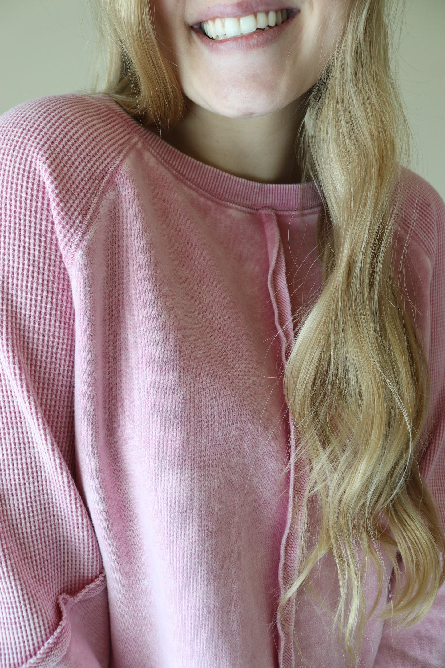 Washed Pink Sweatshirt