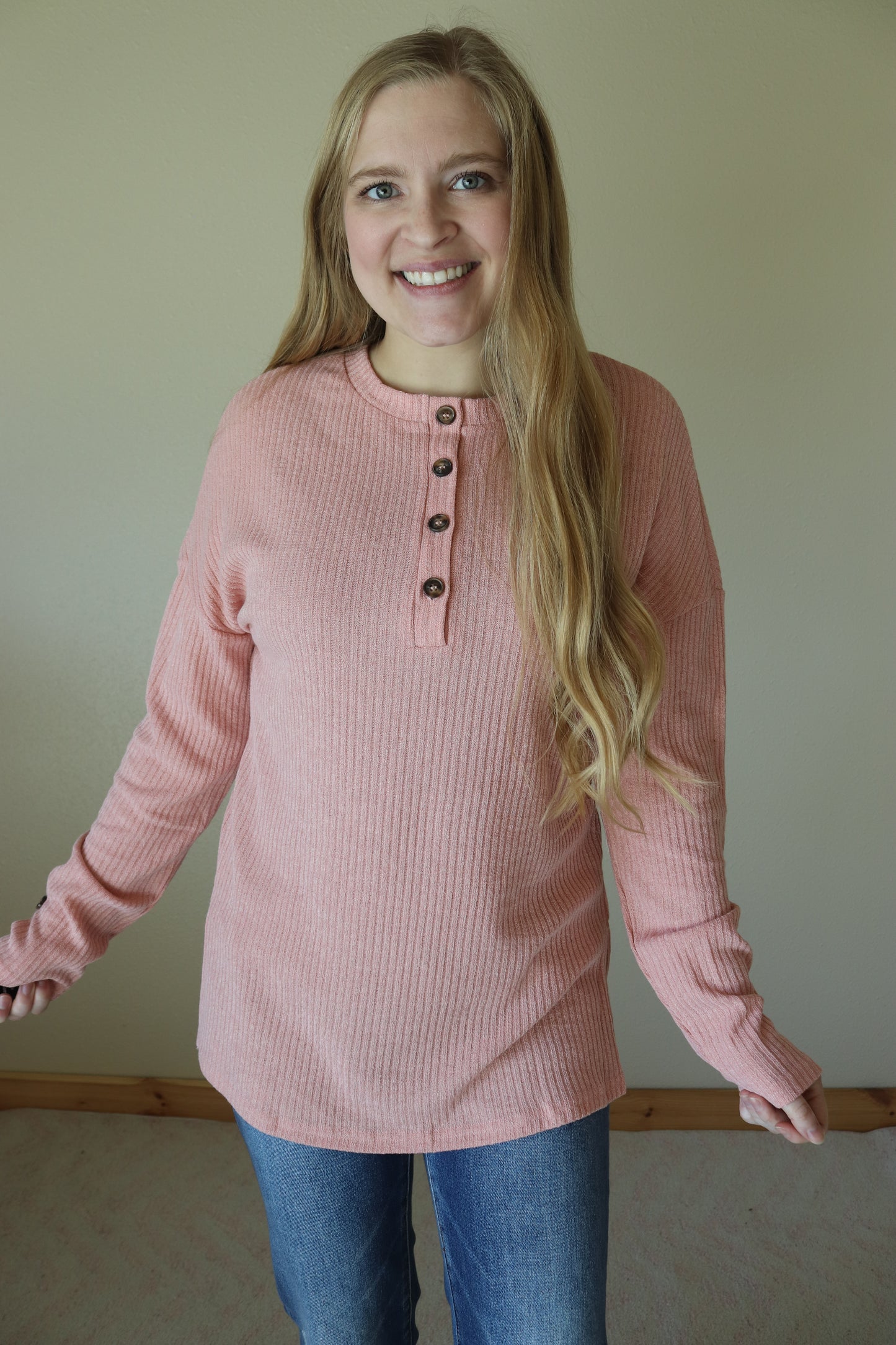 Dusty Pink Long Sleeve