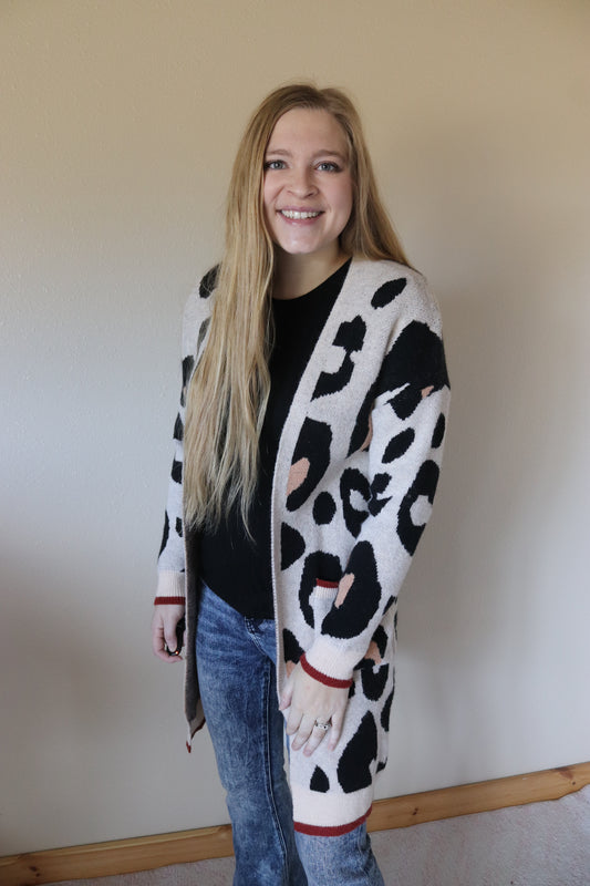 Leopard Cardigan