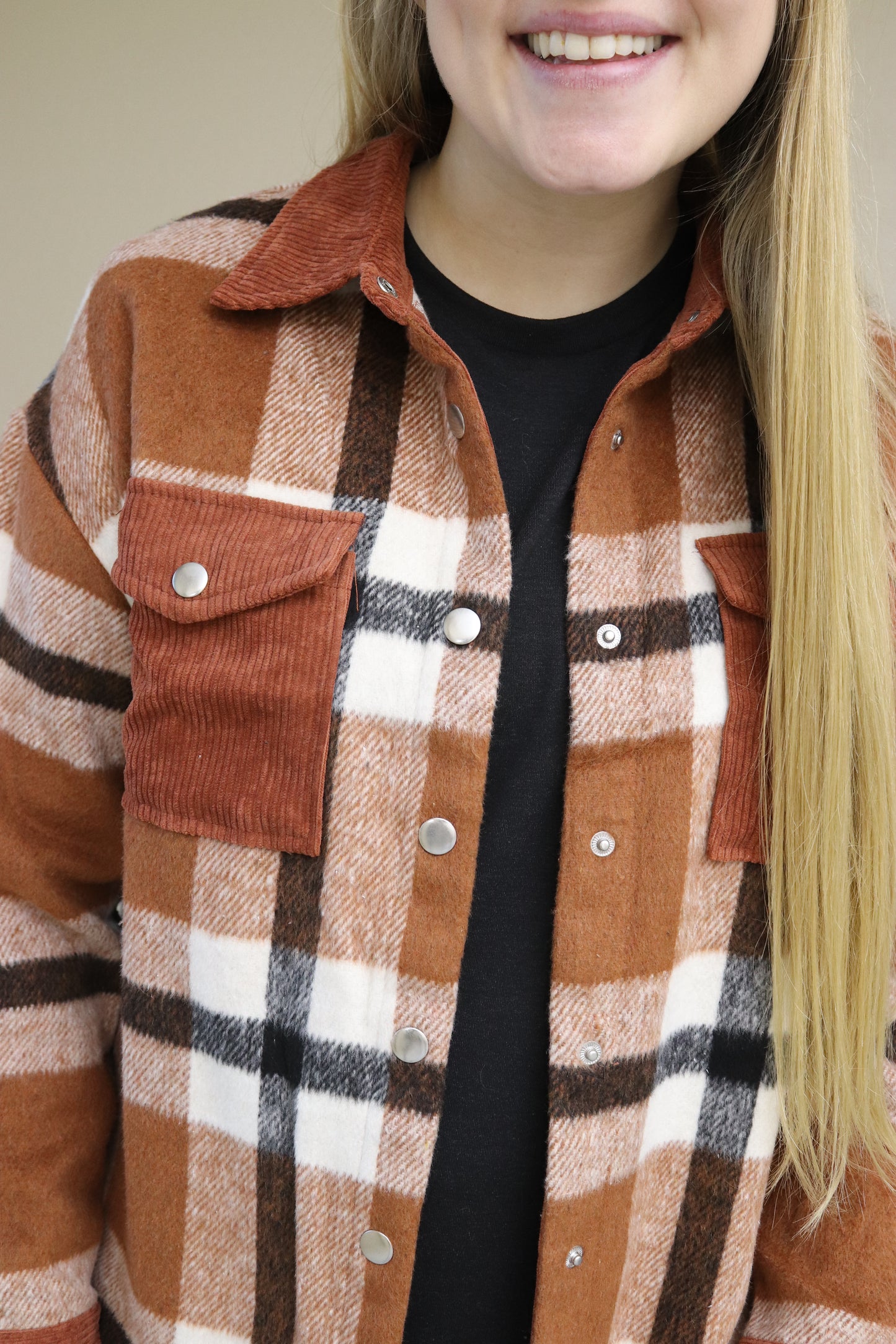 In Season Plaid Shacket