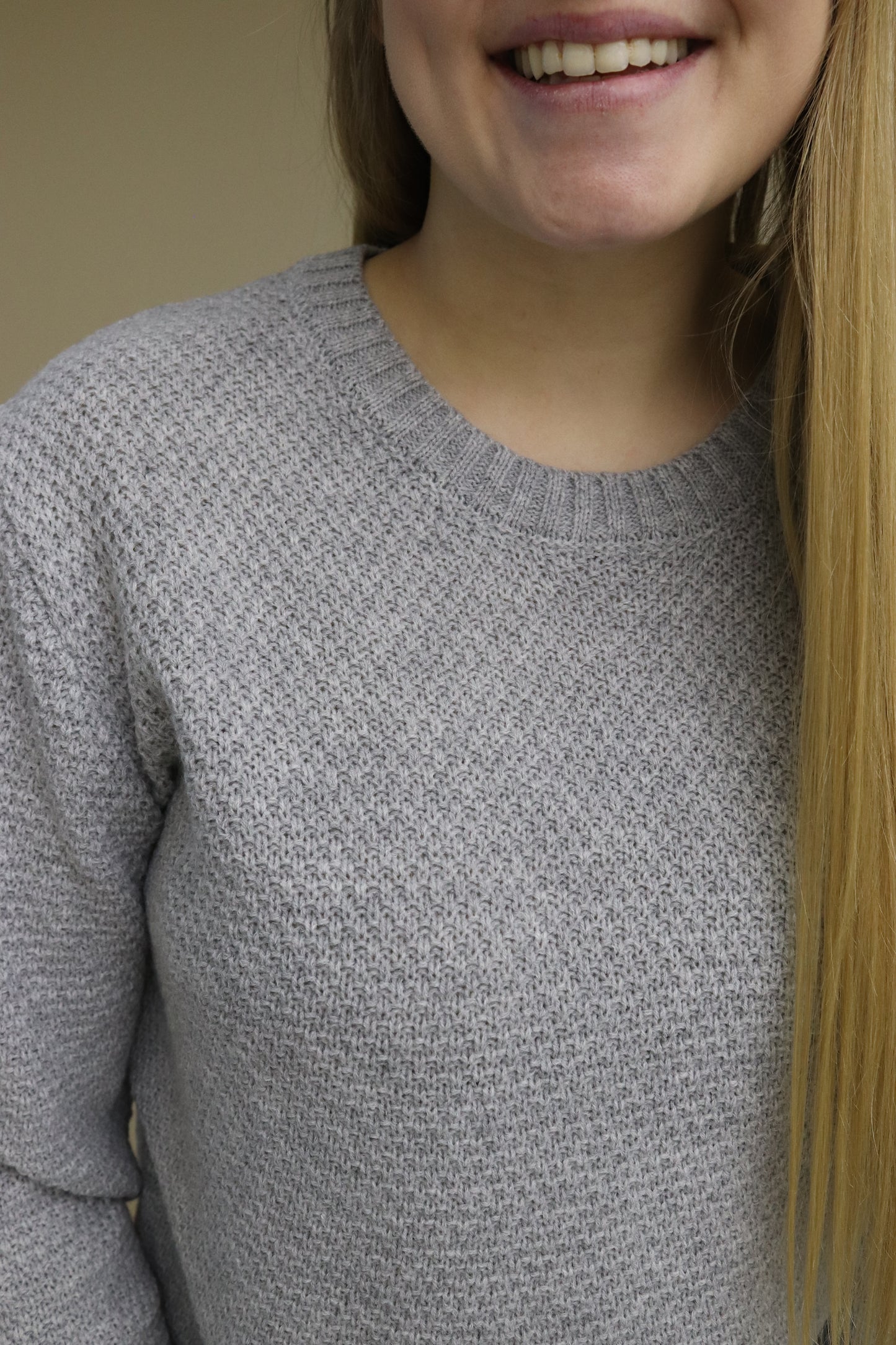 Heathered Gray Sweater