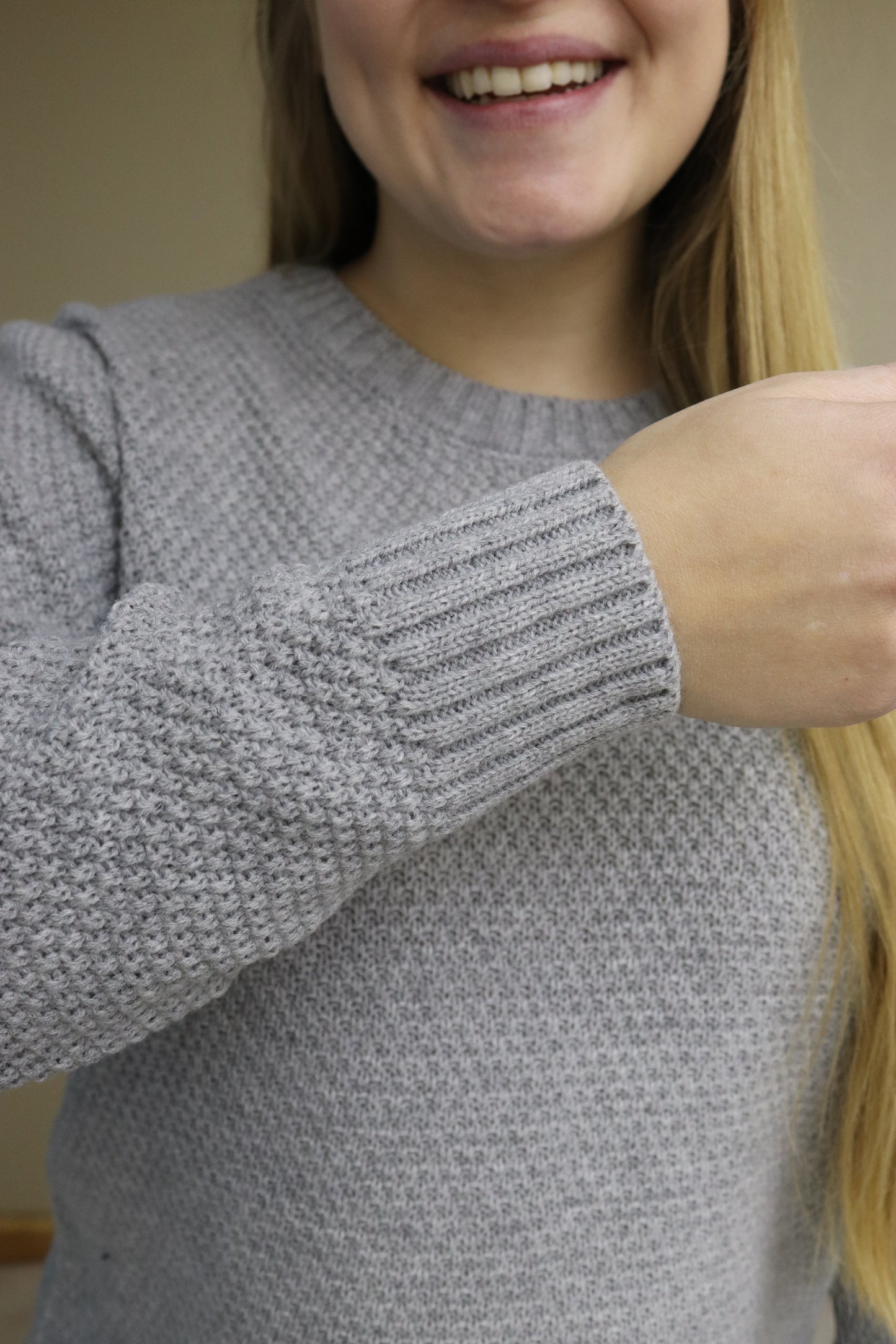 Heathered Gray Sweater