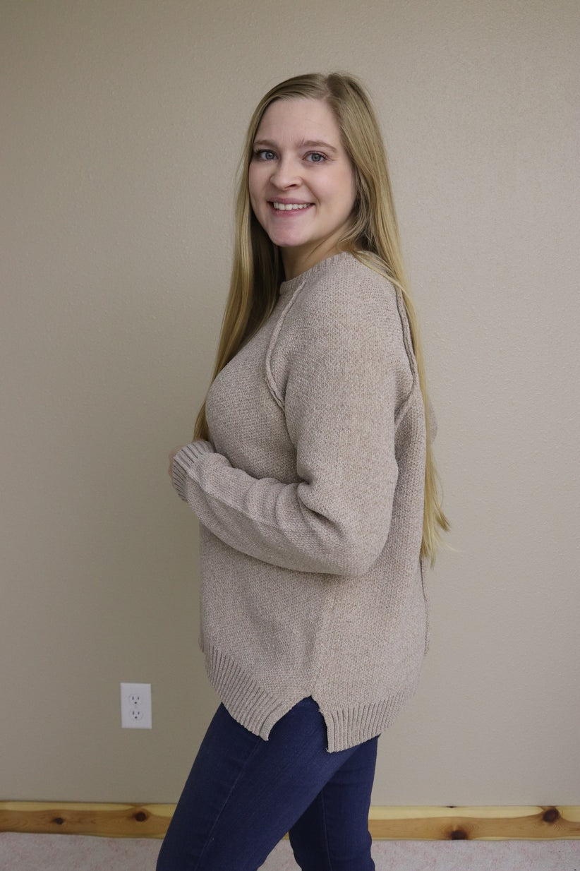 Cocoa Chenille Sweater