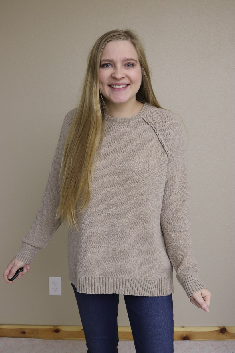 Cocoa Chenille Sweater