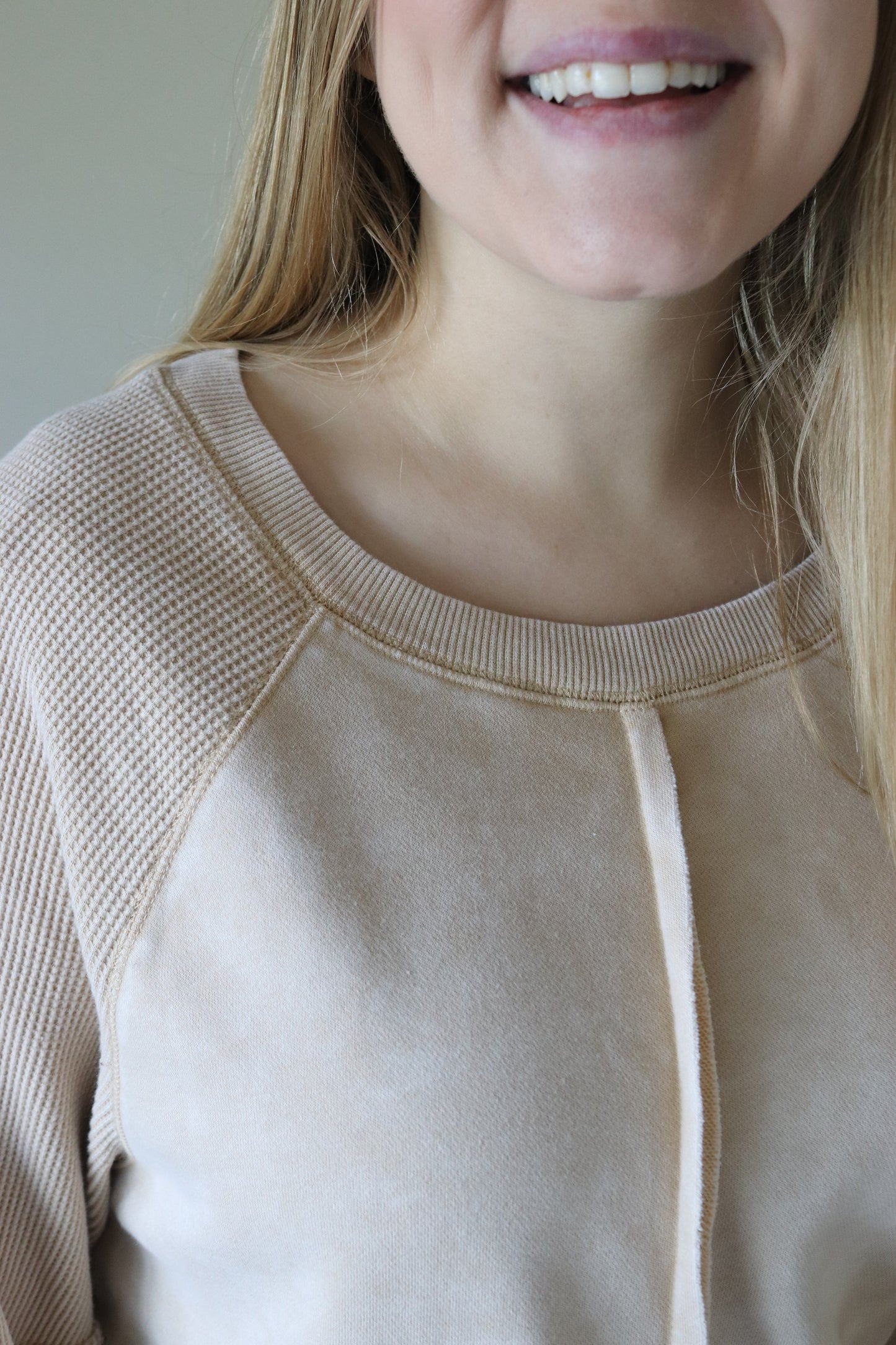 Beige Sweatshirt