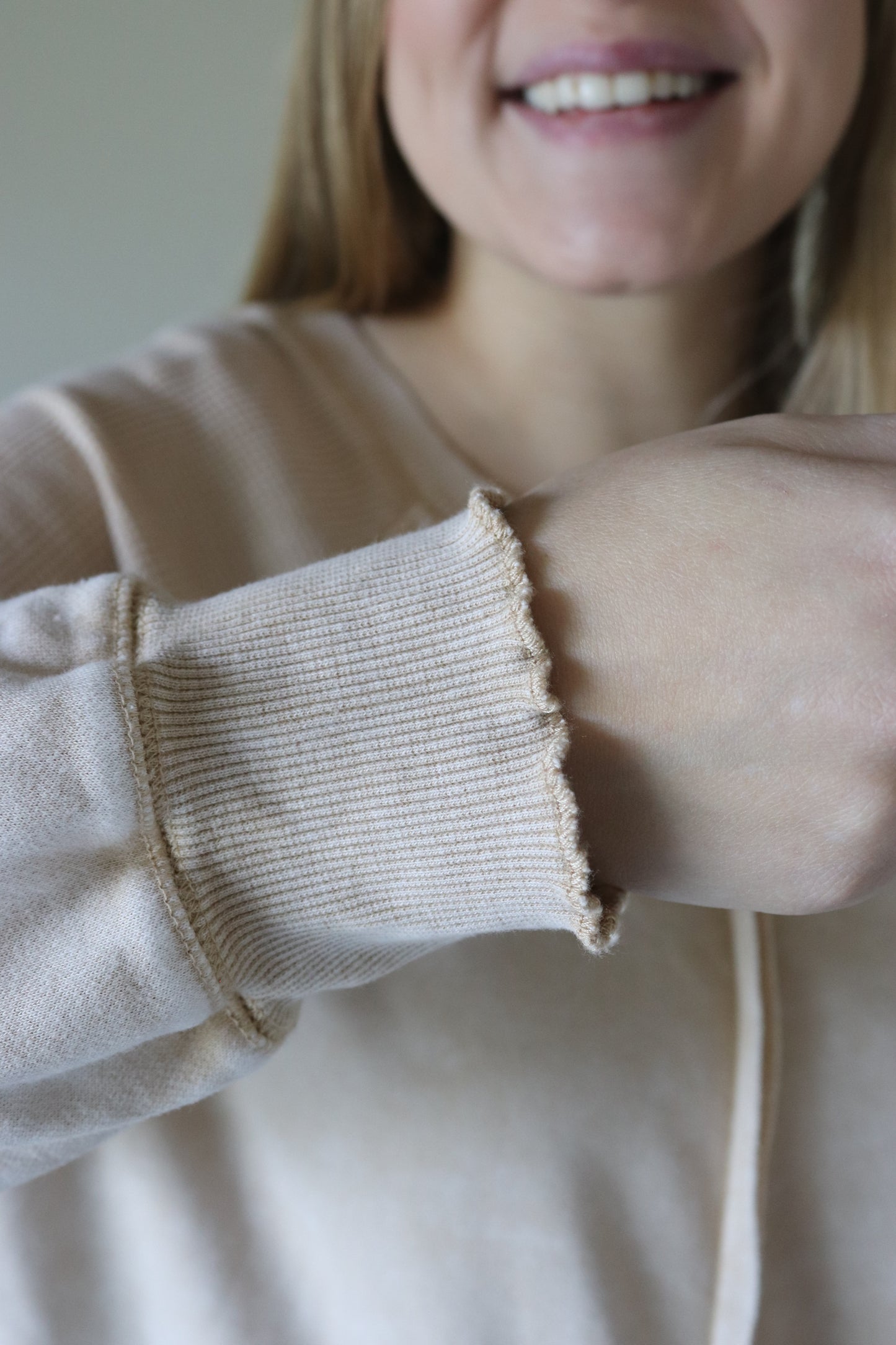 Beige Sweatshirt