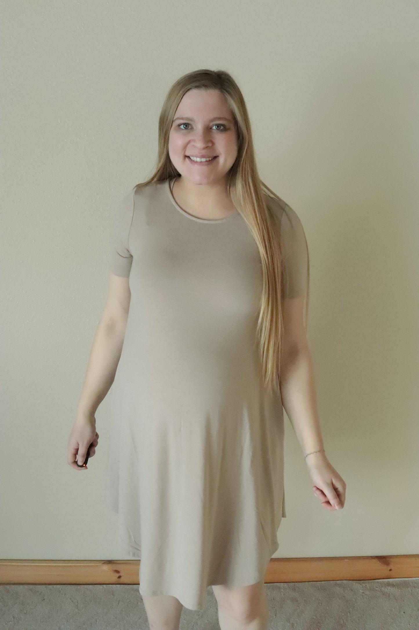 Mocha T-shirt Dress