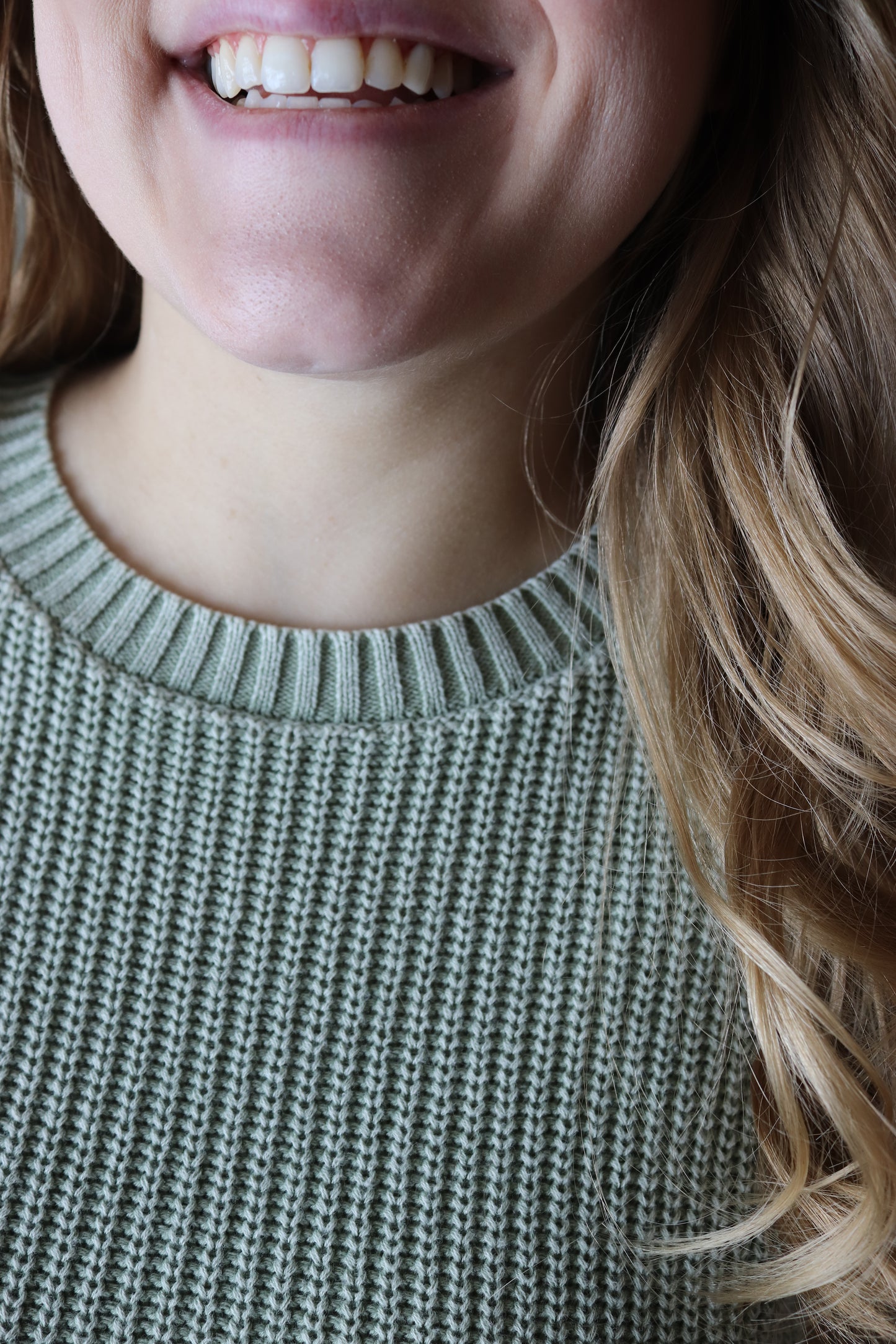 Light Green Knit Top