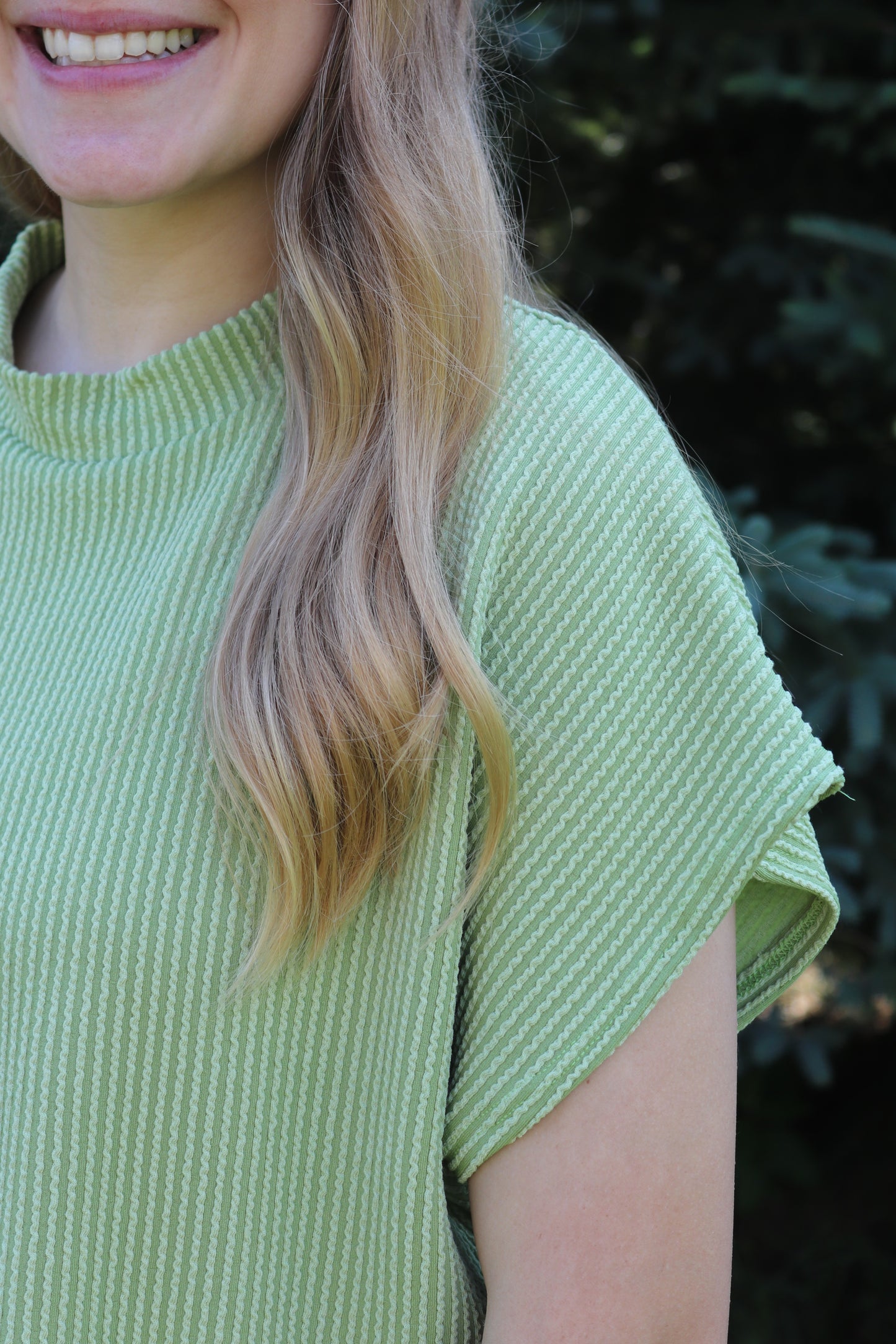 Lime Urban Ribbed Set