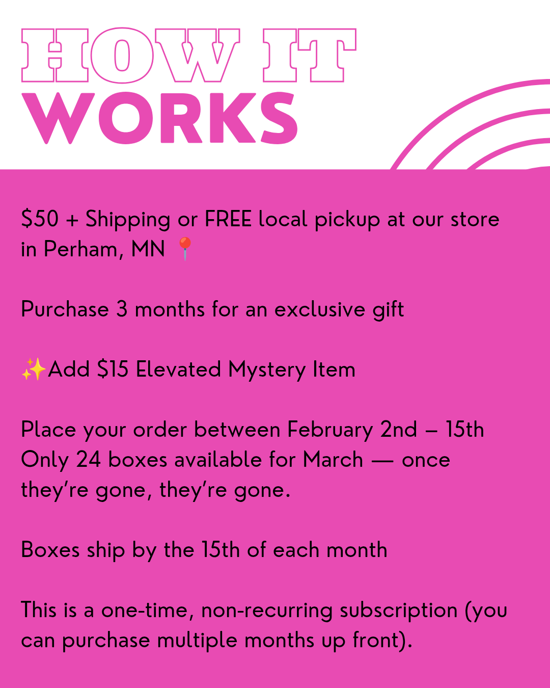 May Subscription Box