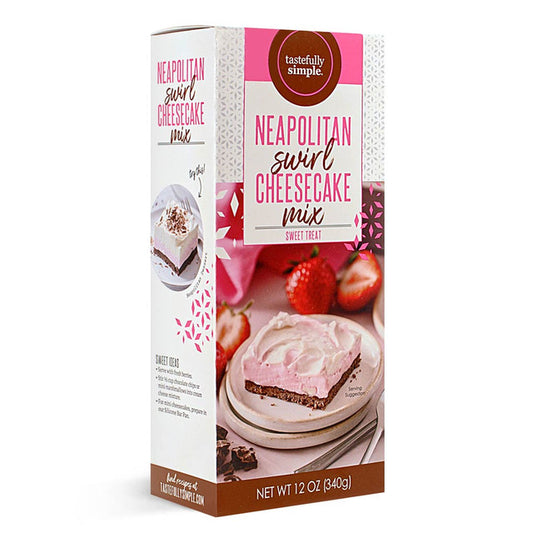 Neapolitan Swirl Cheesecake