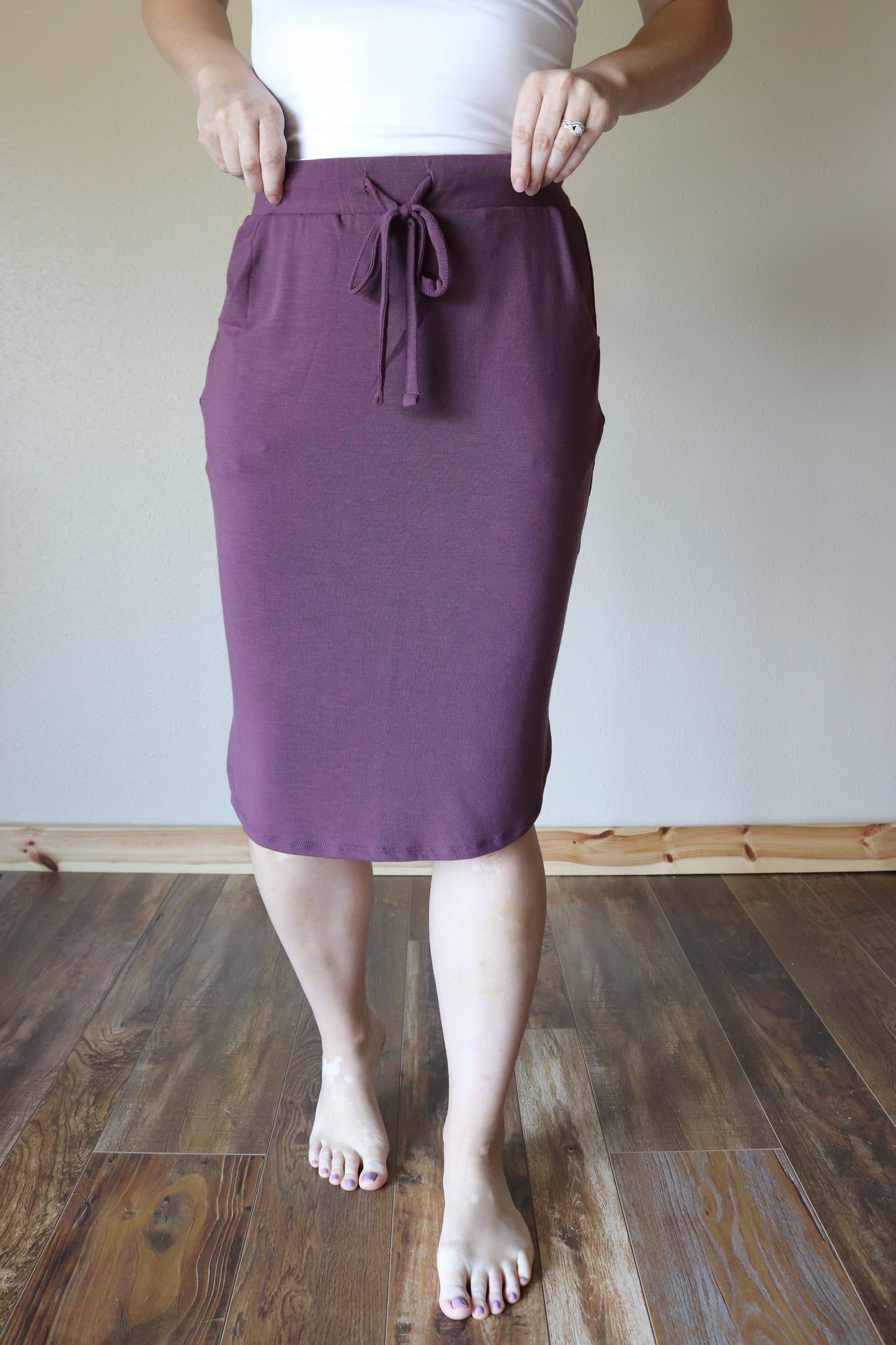 Plum Skirt