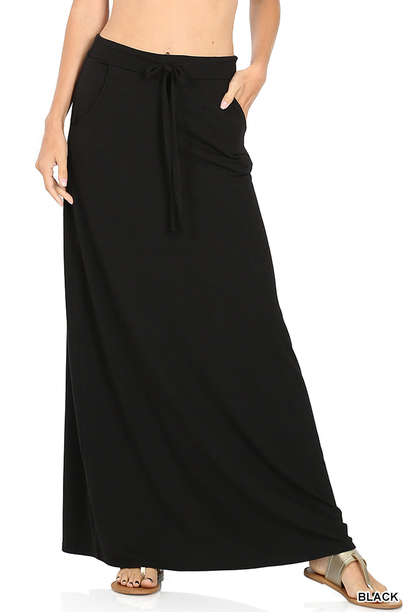 Black Maxi Skirt