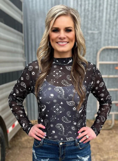 Black Bandana Babes Mesh