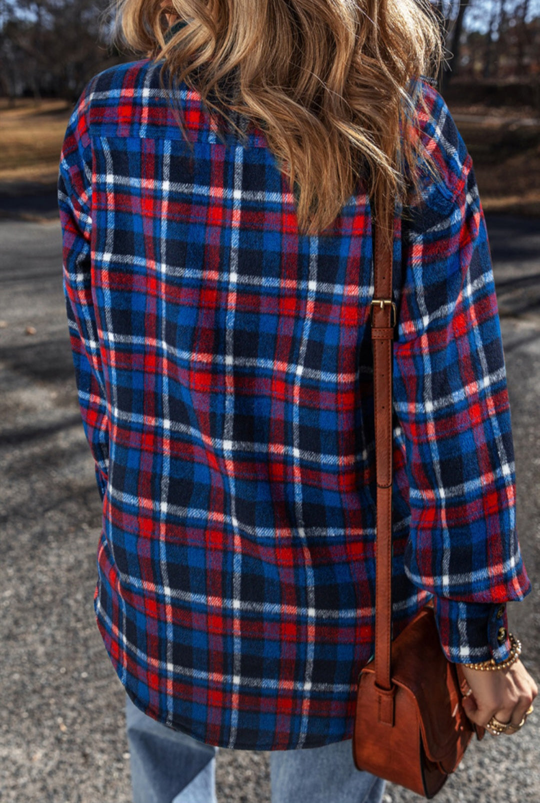 Americana Plaid Button Up
