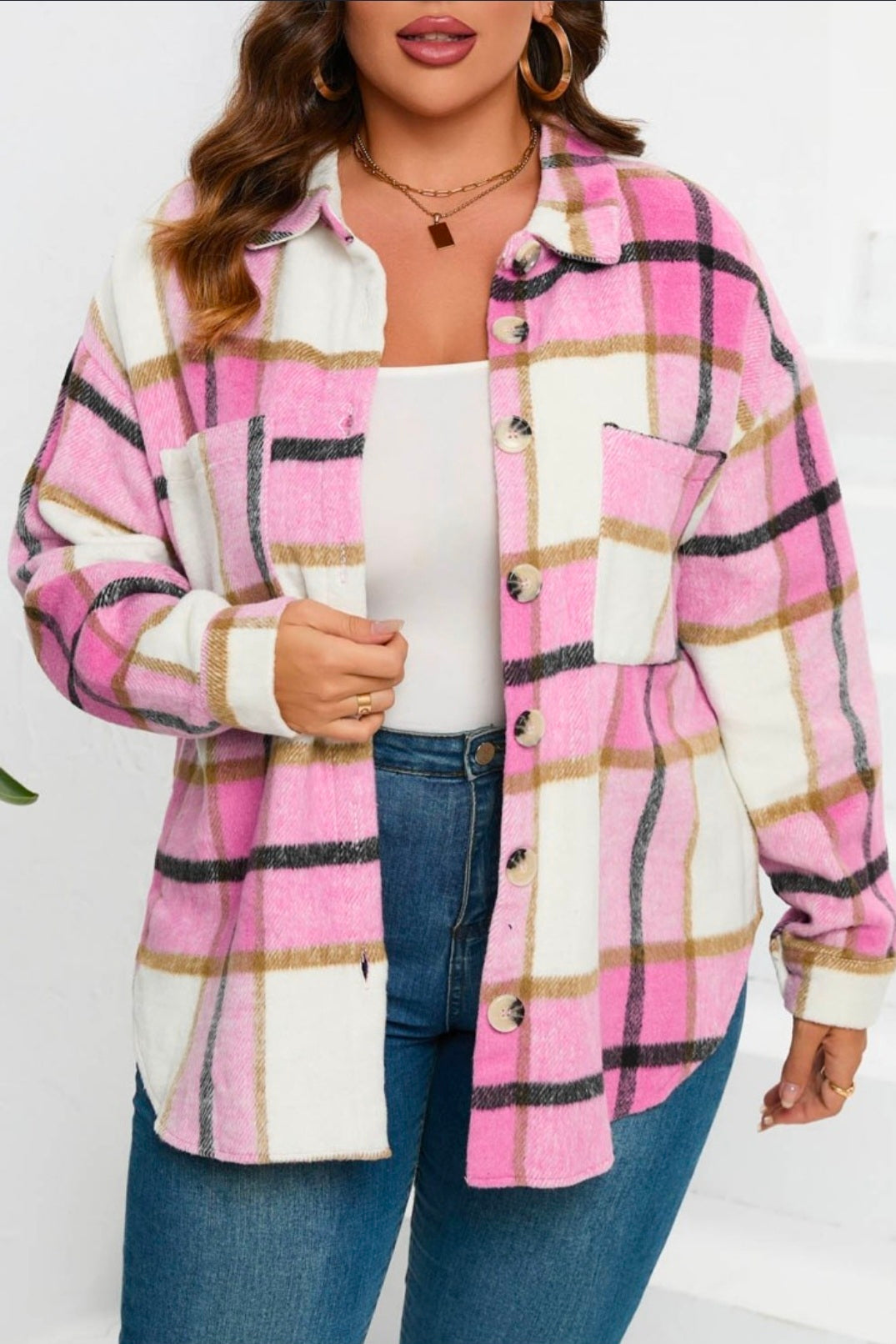 Pink Promise Shacket