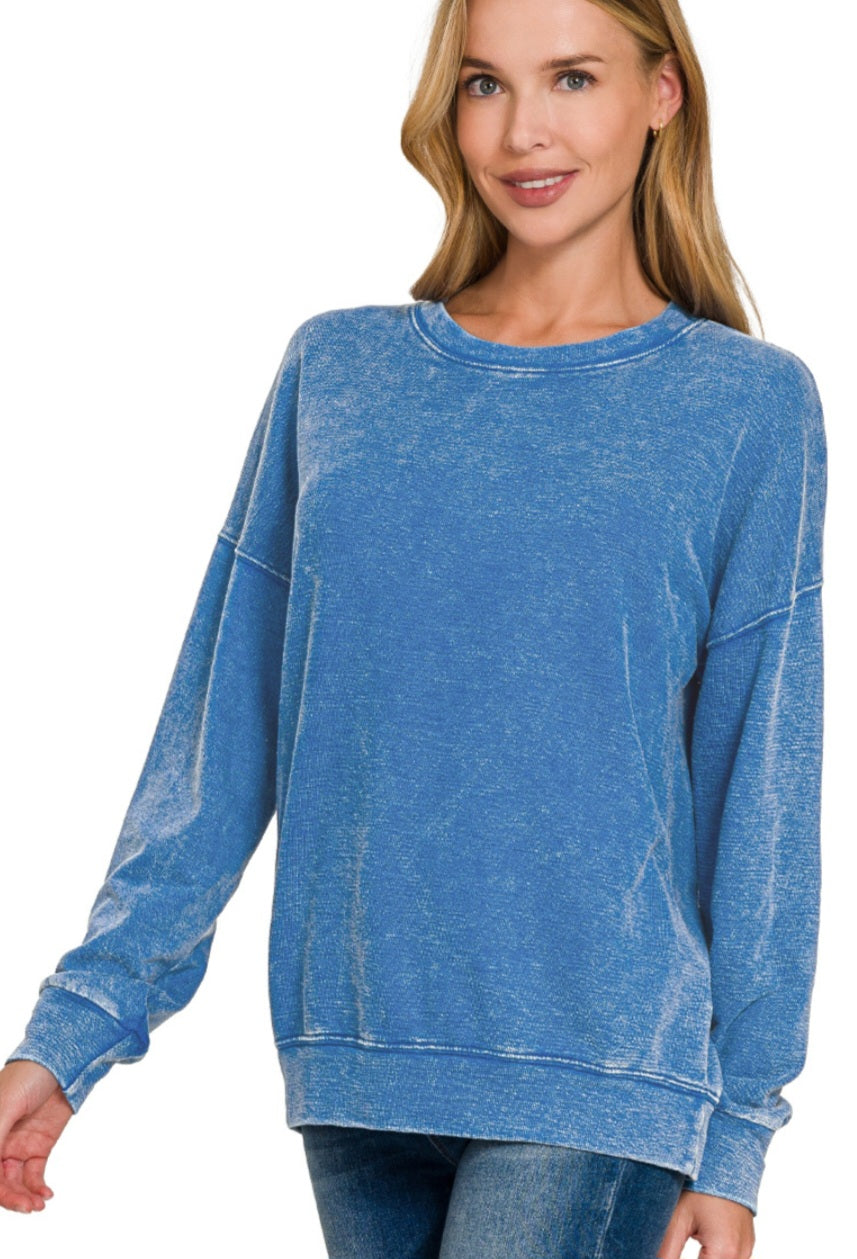 Ocean French Terry Pullover
