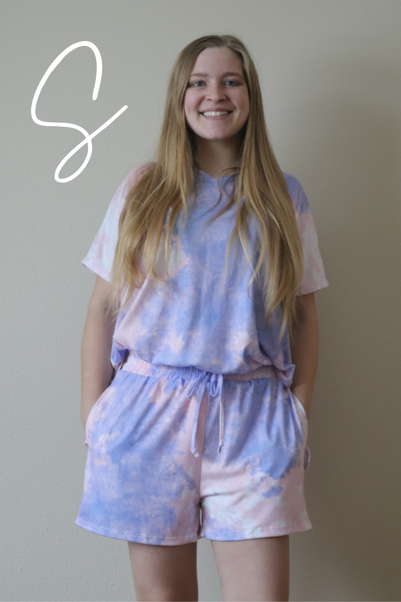 Pink/Lavender Tie Dye Lounge Set