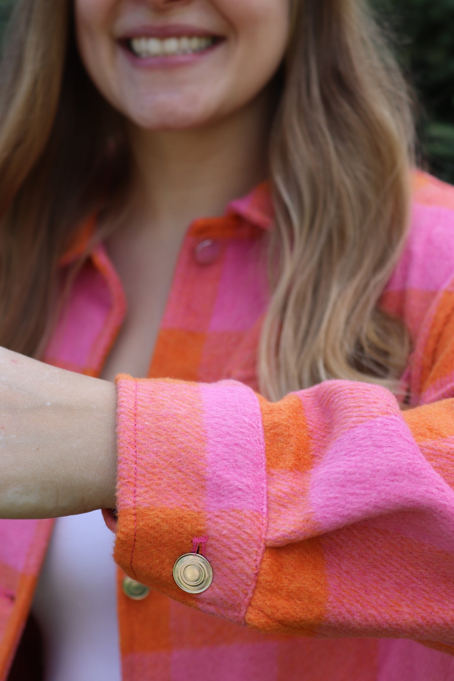 Sunshine Plaid Shacket