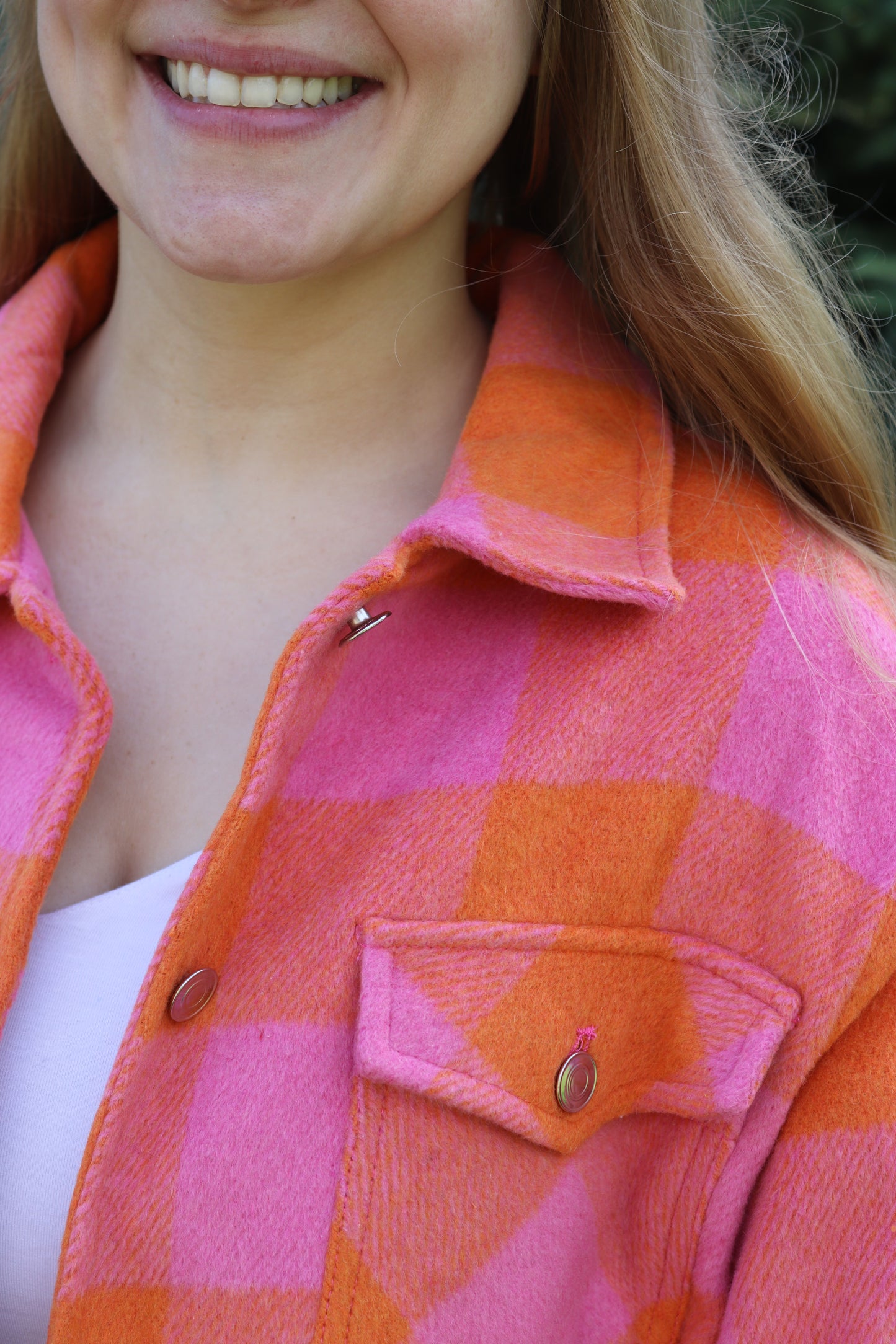 Sunshine Plaid Shacket
