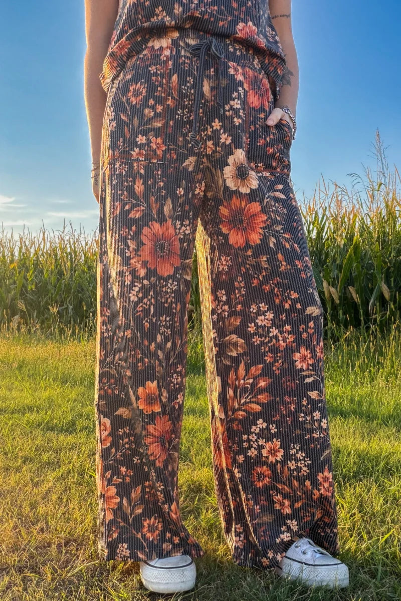 Amber Blossom Urban Ribbed Bottoms