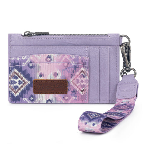 WRANGLER: Purple Aztec Wristlet
