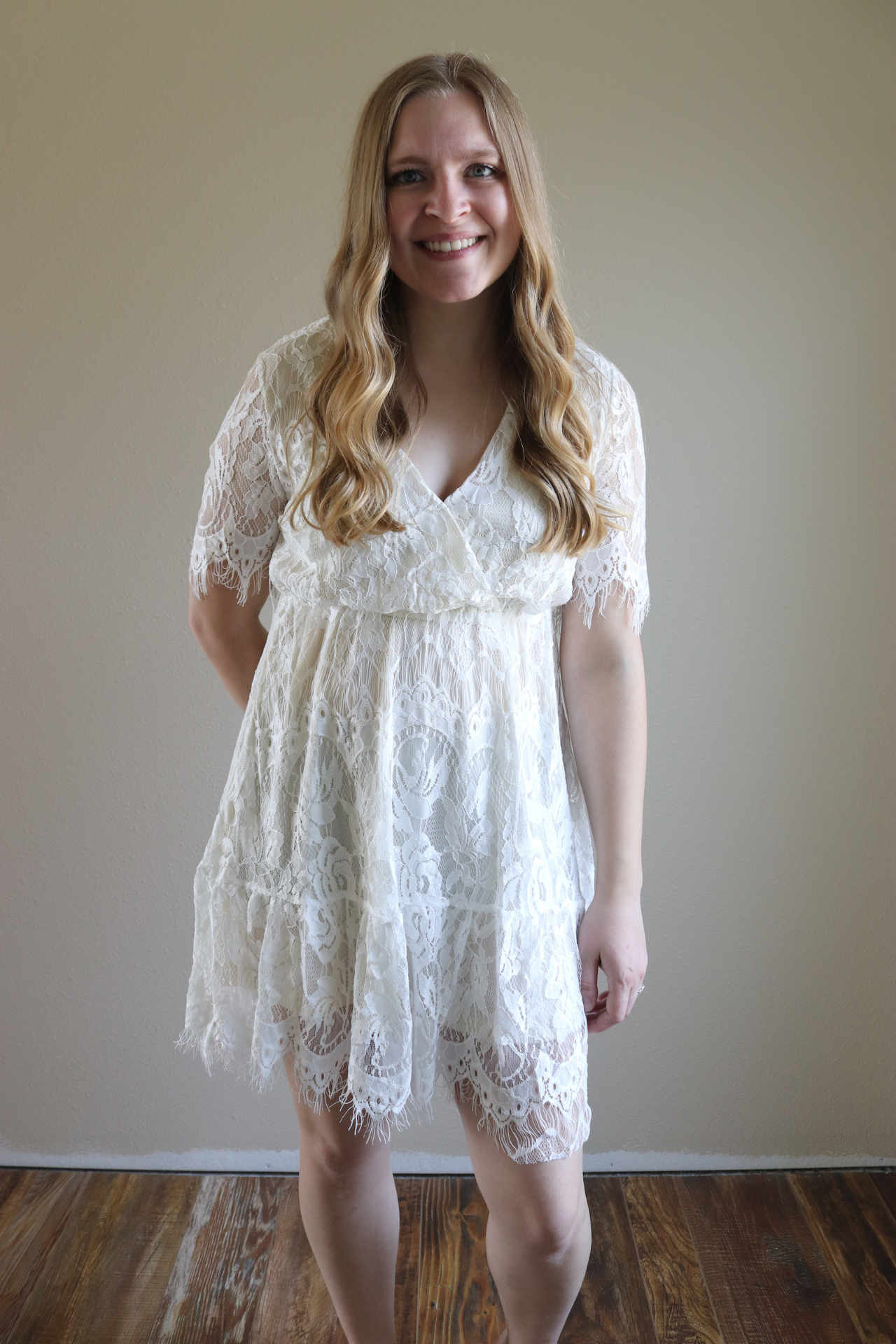 White Lace Dress