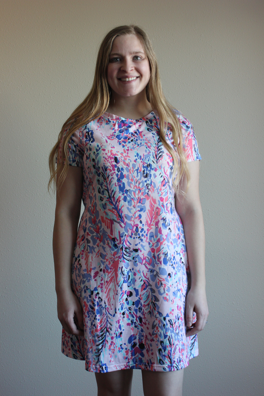 Floral T-shirt Dress