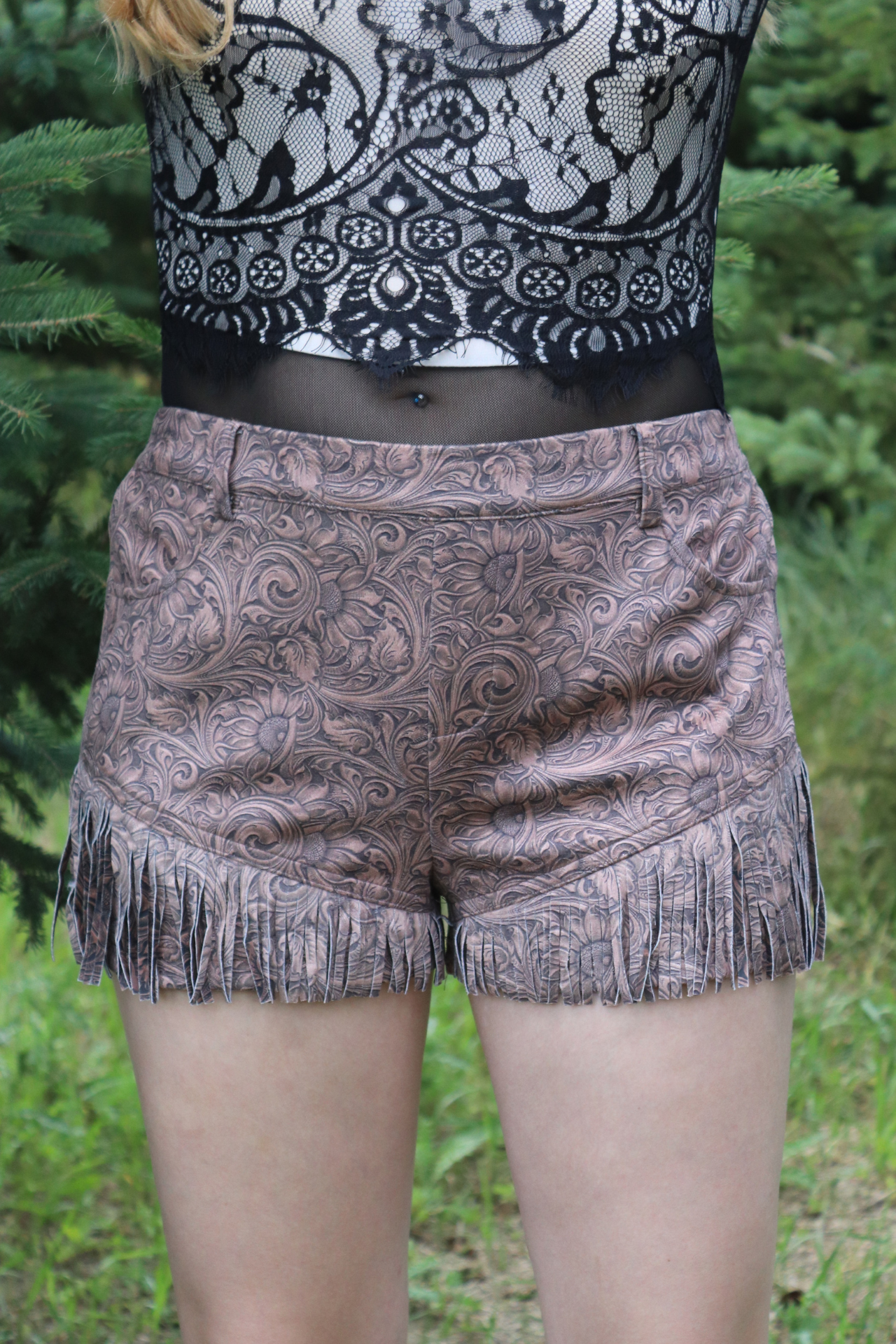 Tooled Babe Shorts