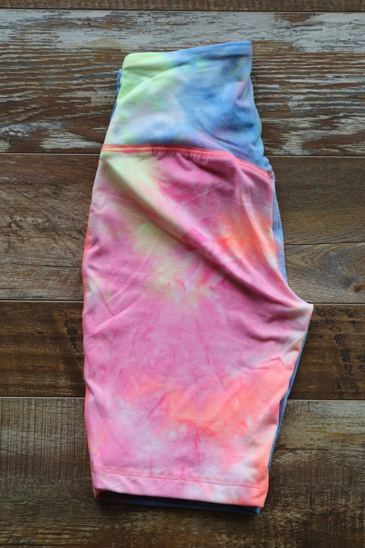 Tie Dye Biker Shorts