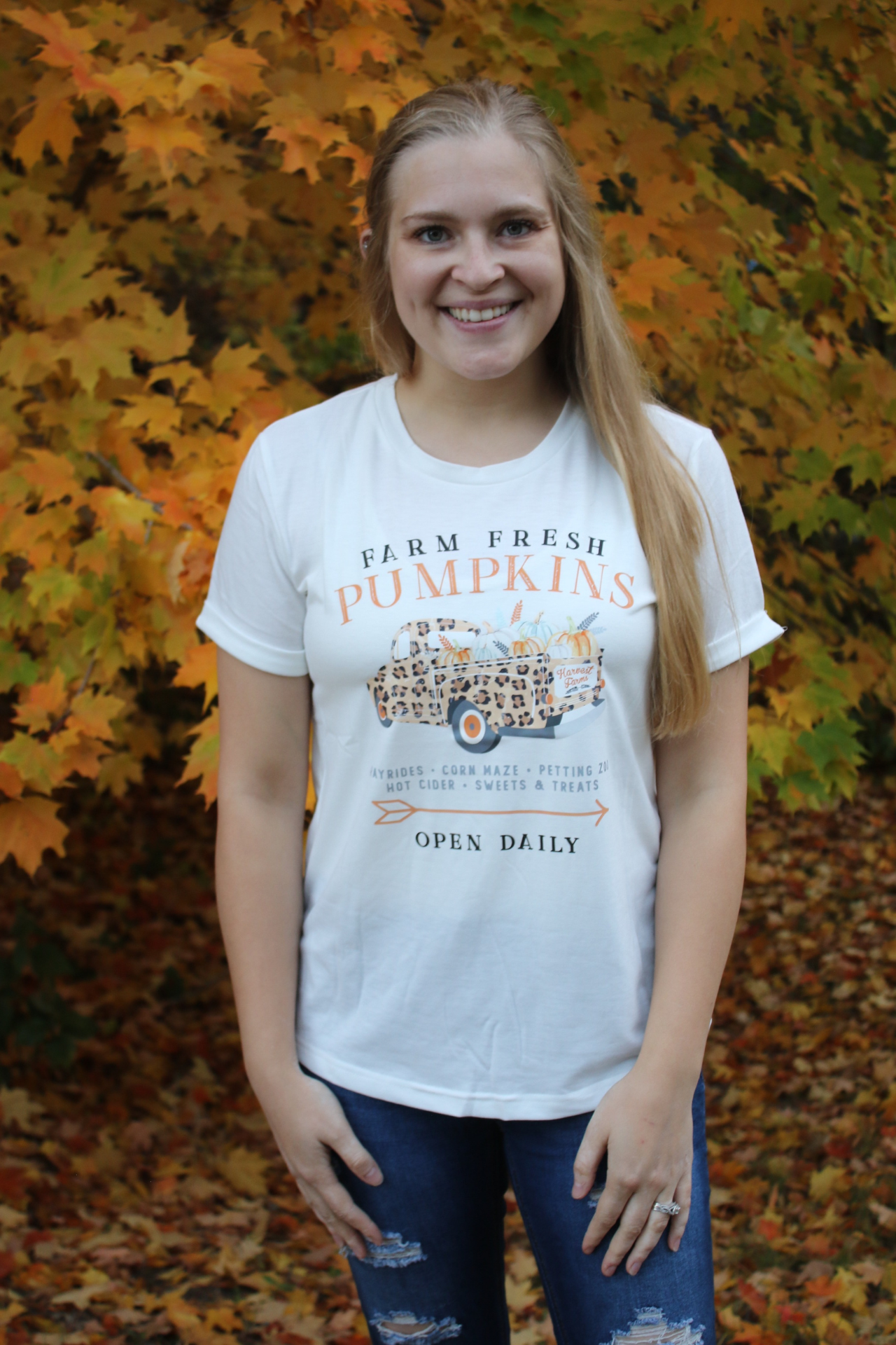 Farm Fresh Pumpkin T-shirt