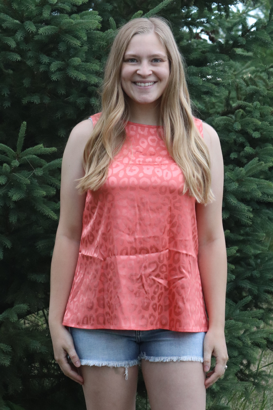 Coral Leopard Tank