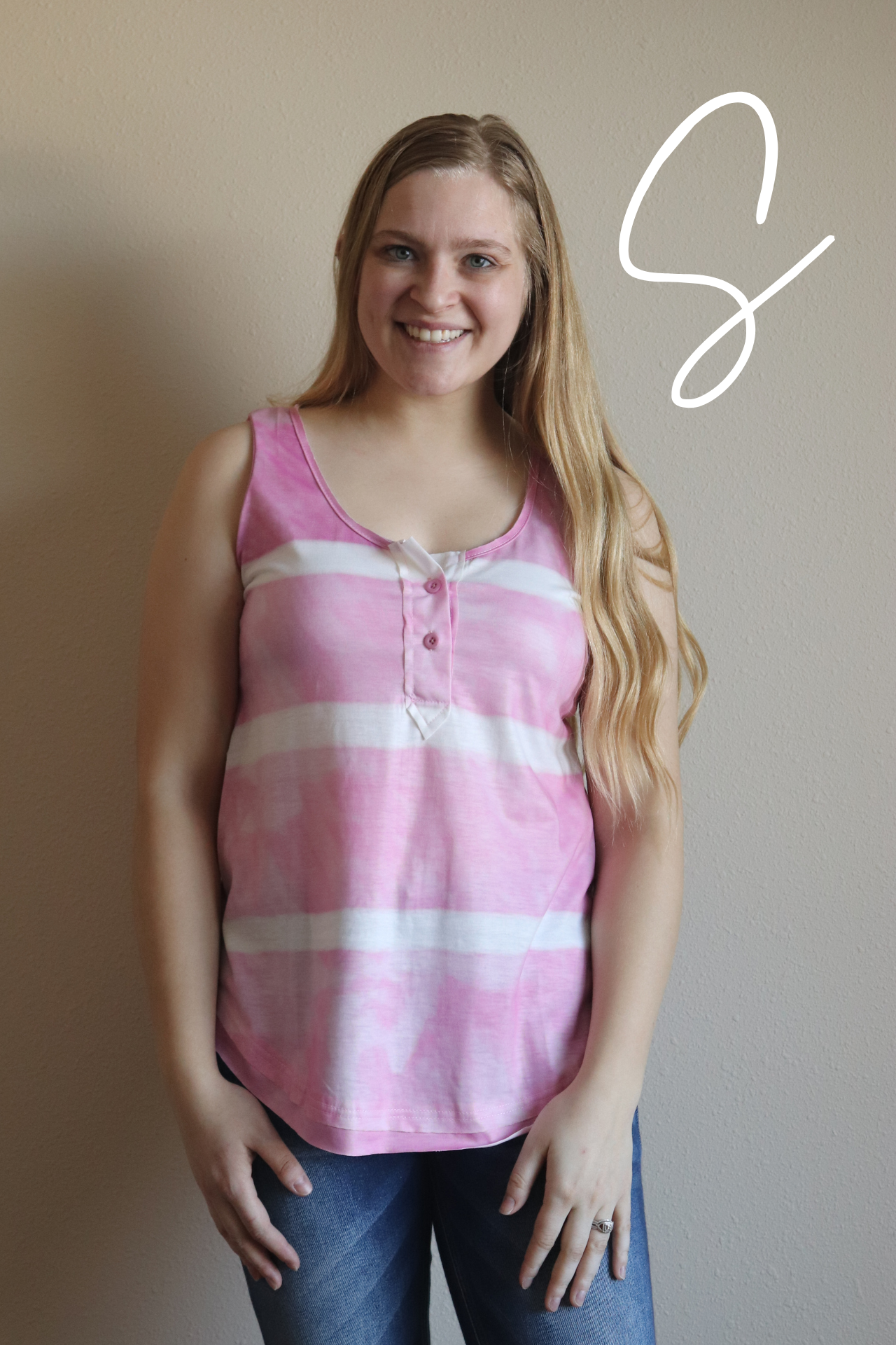 Pink Tie Dye Tank