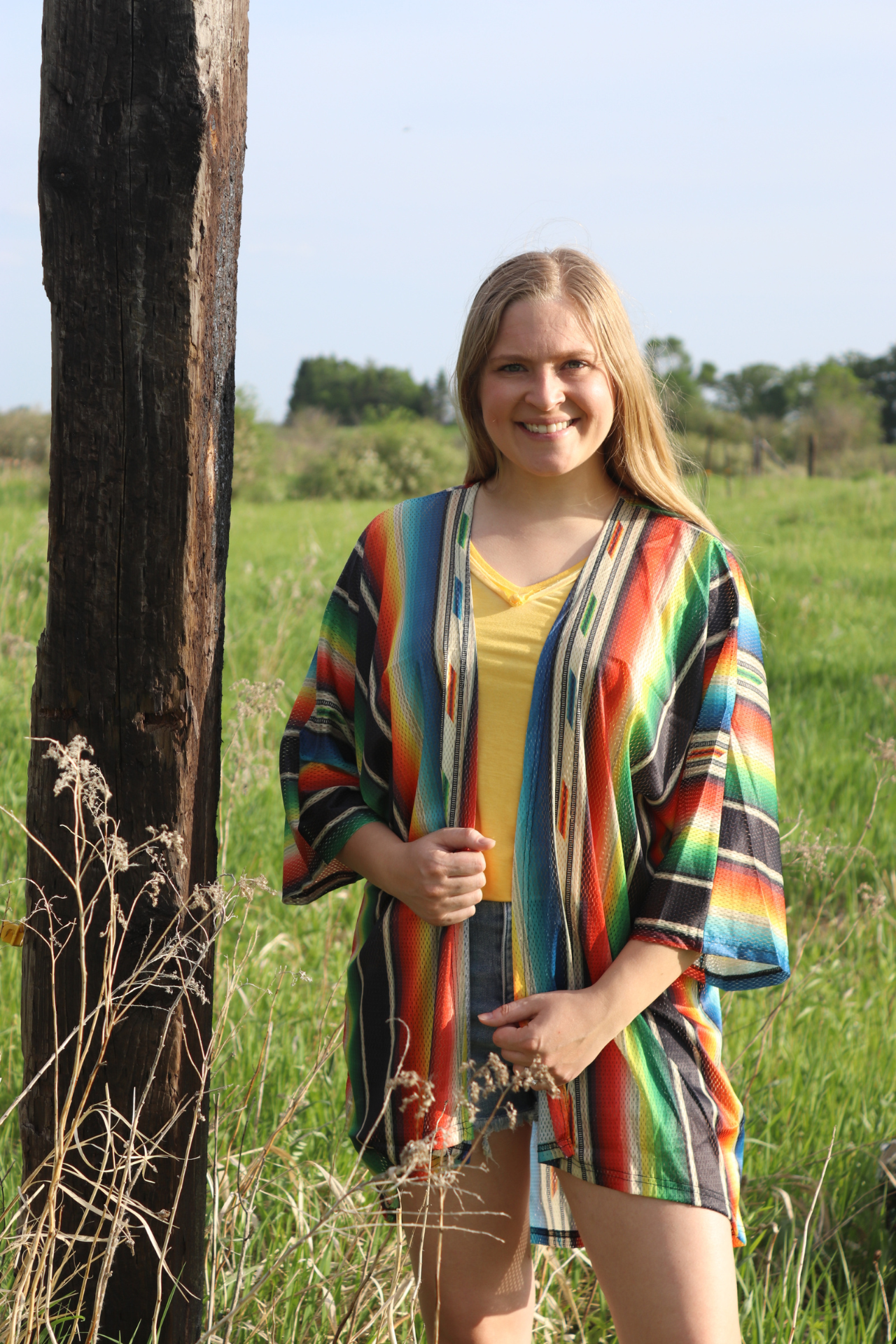 Serape Kimono