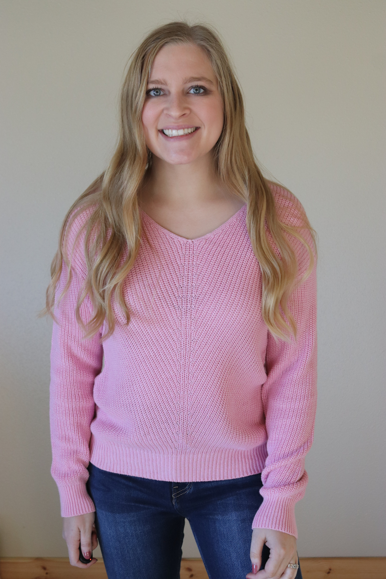 Pink Knit Sweater