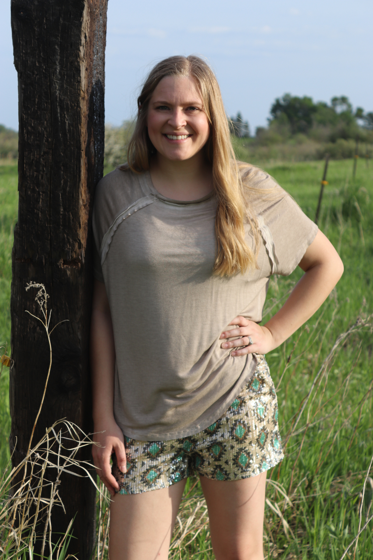 Aztec Shimmer Shorts