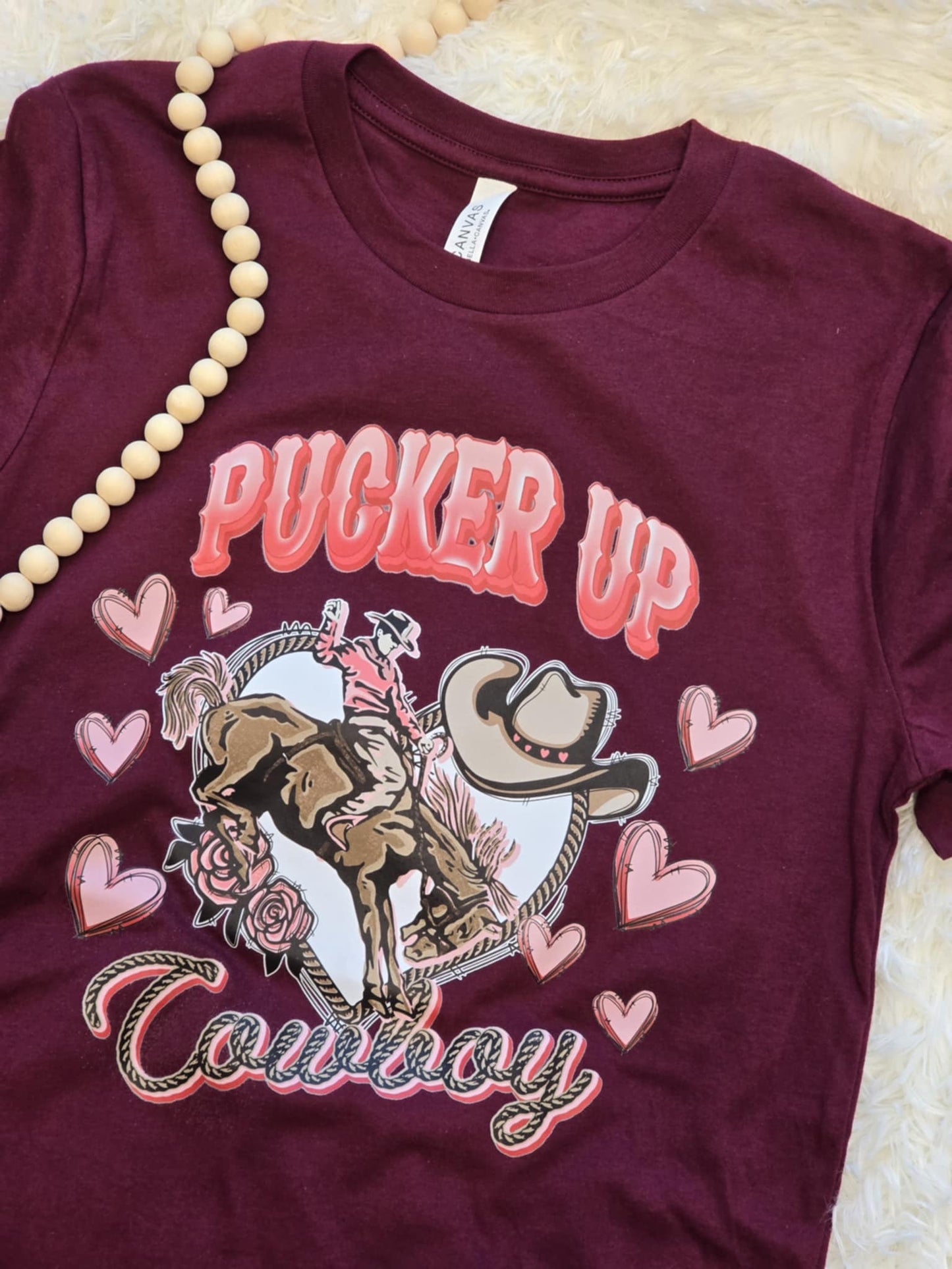 Pucker Up Cowboy T-shirt